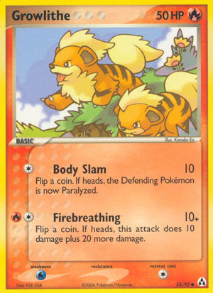 #055 Growlithe
