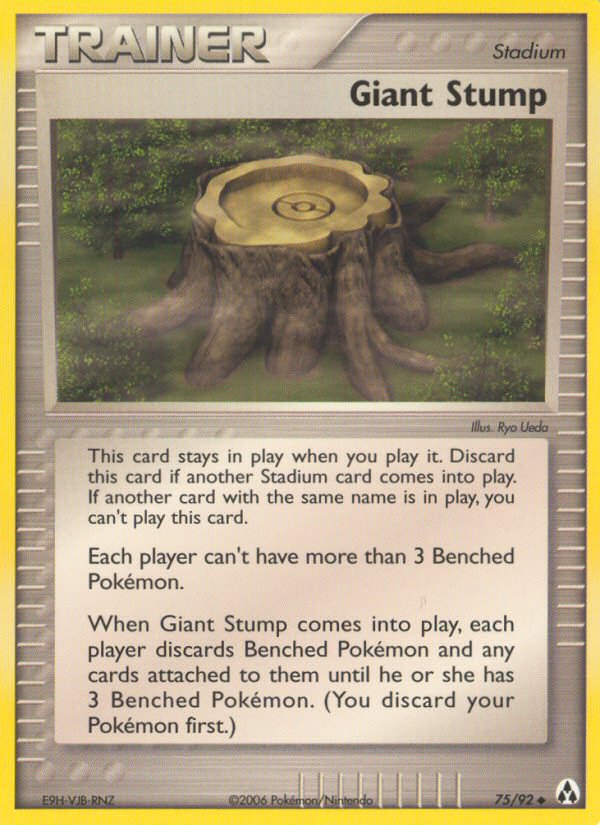 #075 Giant Stump