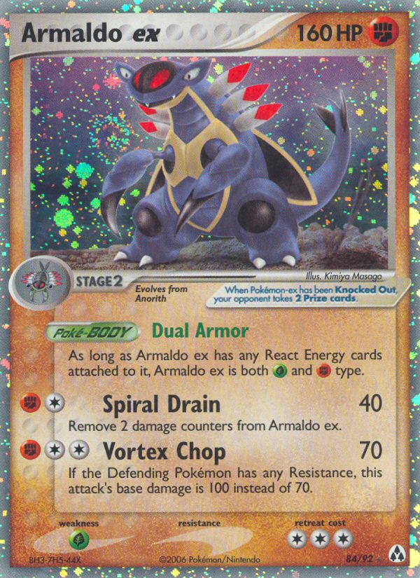 #084 Armaldo ex