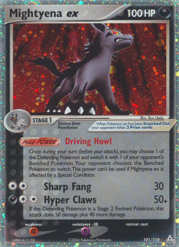 #101 Mightyena ex