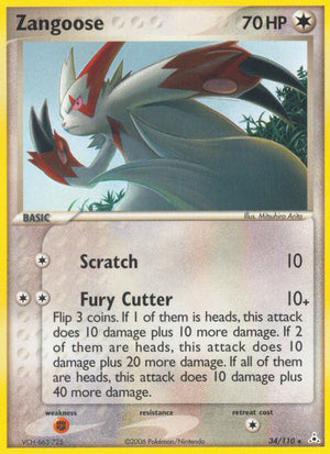 #034 Zangoose