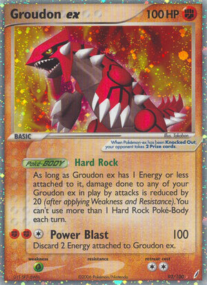 #093 Groudon ex