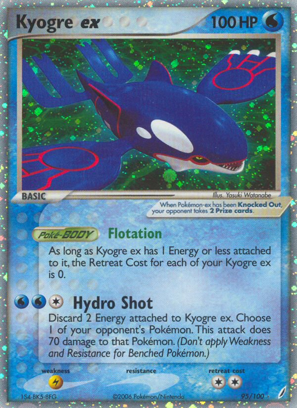 #095 Kyogre ex