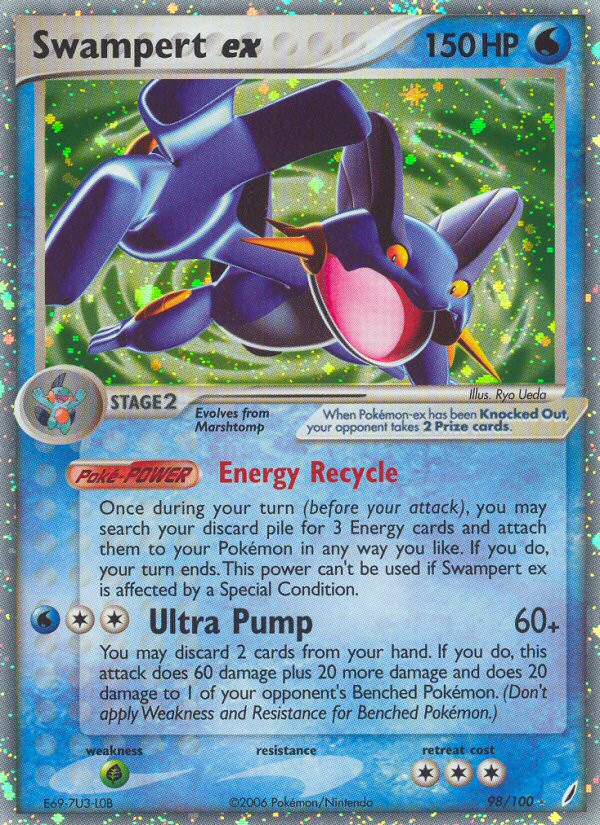 #098 Swampert ex