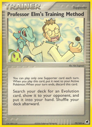 #079 Professor Elm's Training Method
