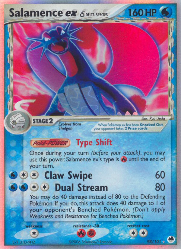 #098 Salamence ex
