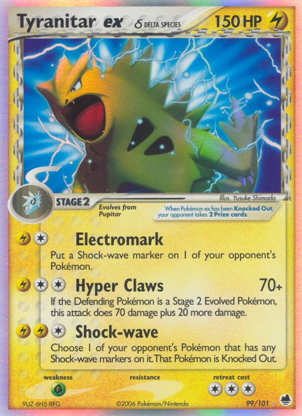 #099 Tyranitar ex