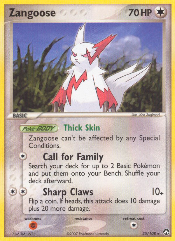 #025 Zangoose