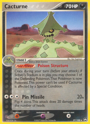#027 Cacturne