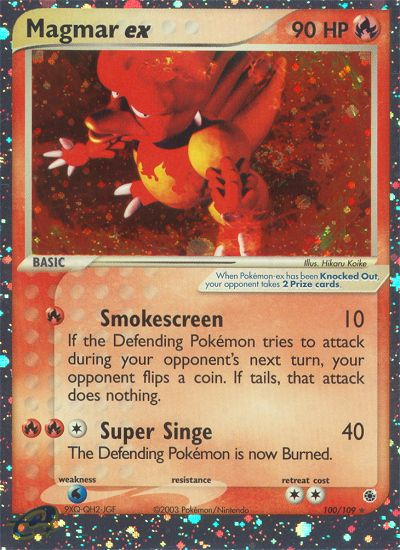 #100 Magmar ex