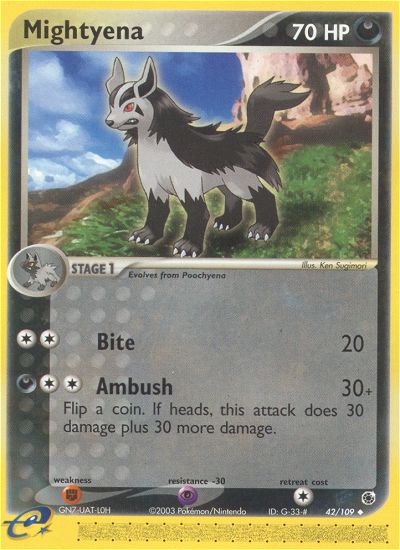 #042 Mightyena
