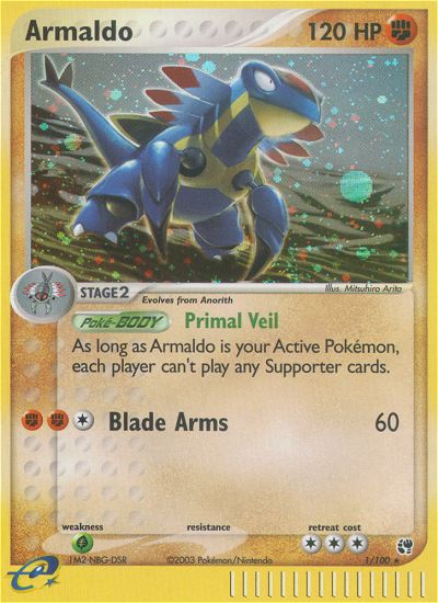 #001 Armaldo