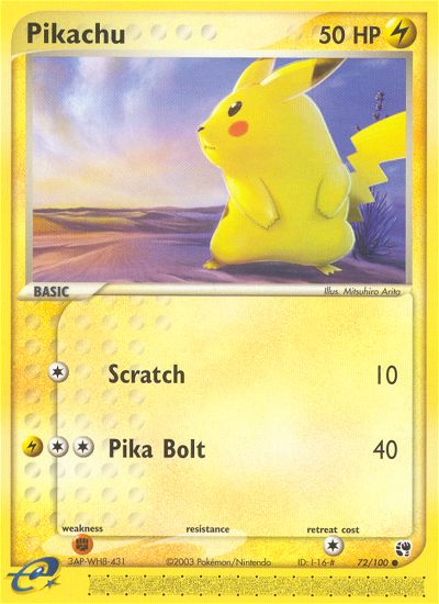 #072 Pikachu