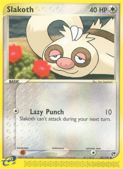 #080 Slakoth