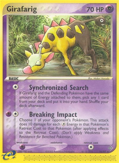 #016 Girafarig
