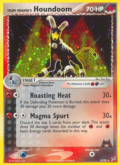 #010 Team Magma's Houndoom