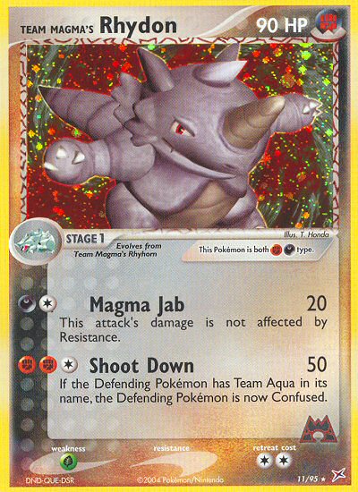 #011 Team Magma's Rhydon