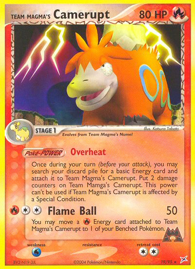 #019 Team Magma's Camerupt