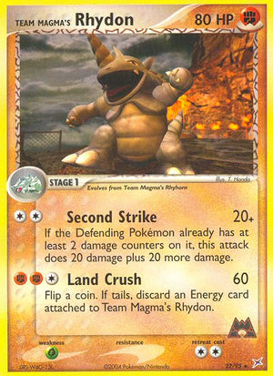 #022 Team Magma's Rhydon