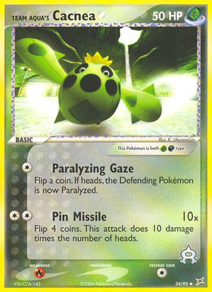 #024 Team Aqua's Cacnea