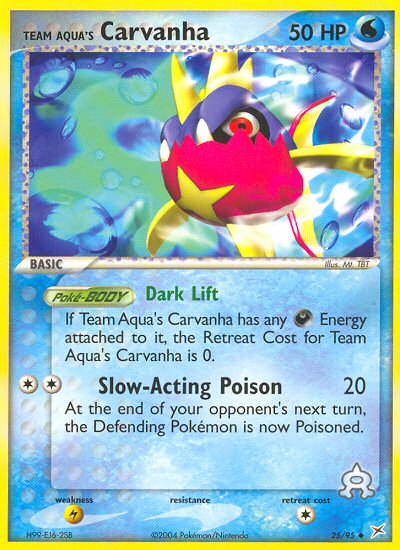 #025 Team Aqua's Carvanha