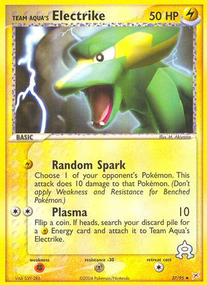 #027 Team Aqua's Electrike