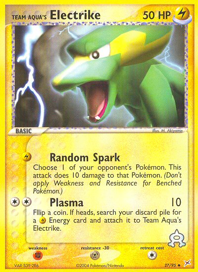 #027 Team Aqua's Electrike