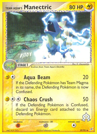 #029 Team Aqua's Manectric