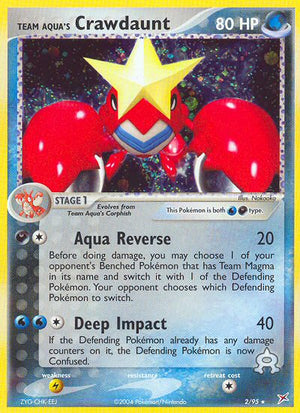 #002 Team Aqua's Crawdaunt