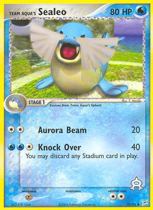 #031 Team Aqua's Sealeo