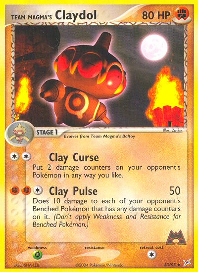 #033 Team Magma's Claydol