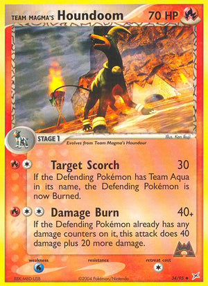 #034 Team Magma's Houndoom