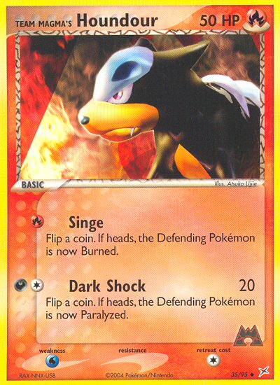 #035 Team Magma's Houndour