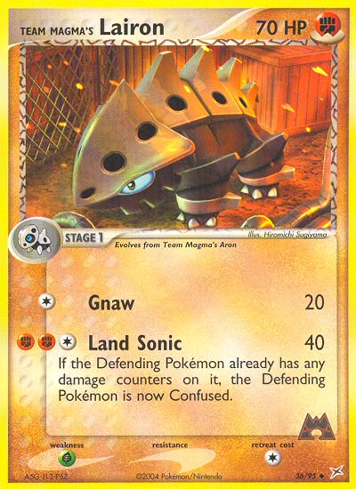 #036 Team Magma's Lairon