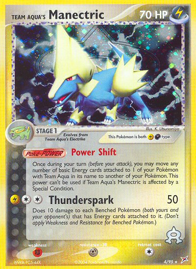 #004 Team Aqua's Manectric