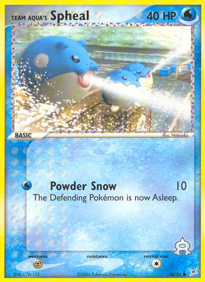 #056 Team Aqua's Spheal