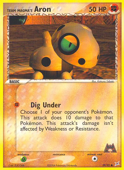 #059 Team Magma's Aron