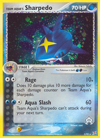 #005 Team Aqua's Sharpedo