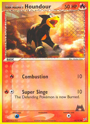#062 Team Magma's Houndour
