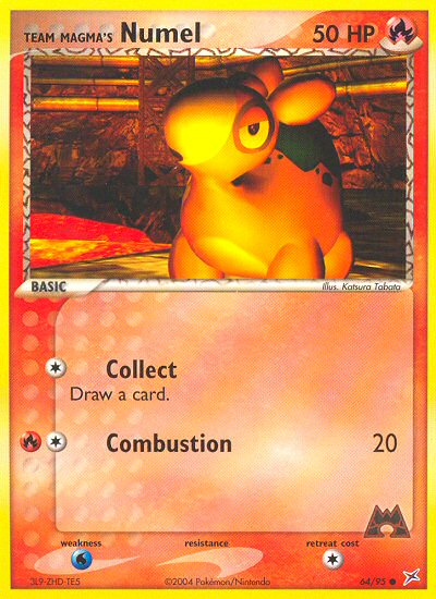 #064 Team Magma's Numel