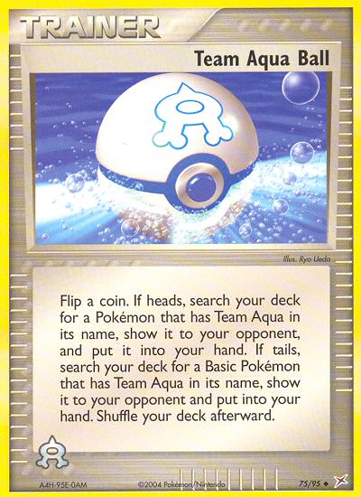 #075 Team Aqua Ball
