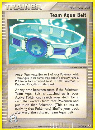 #076 Team Aqua Belt