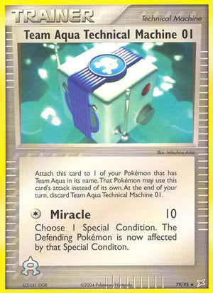 #079 Team Aqua Technical Machine 01