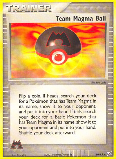 #080 Team Magma Ball