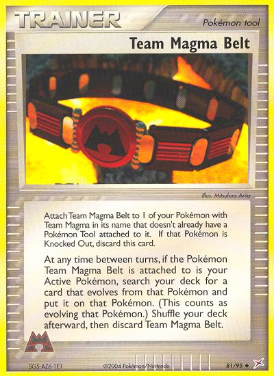 #081 Team Magma Belt