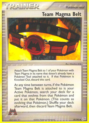 #081 Team Magma Belt