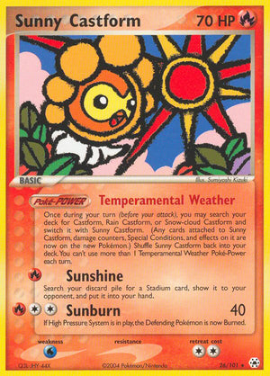 #026 Sunny Castform