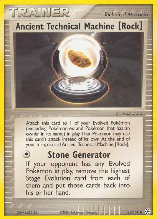 #085 Ancient Technical Machine [Rock]
