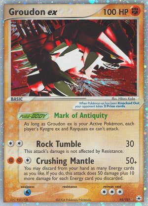 #093 Groudon ex