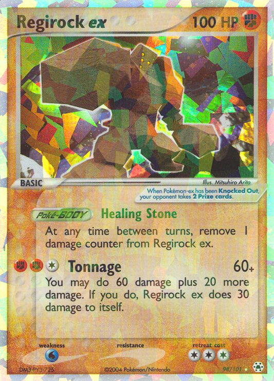 #098 Regirock ex